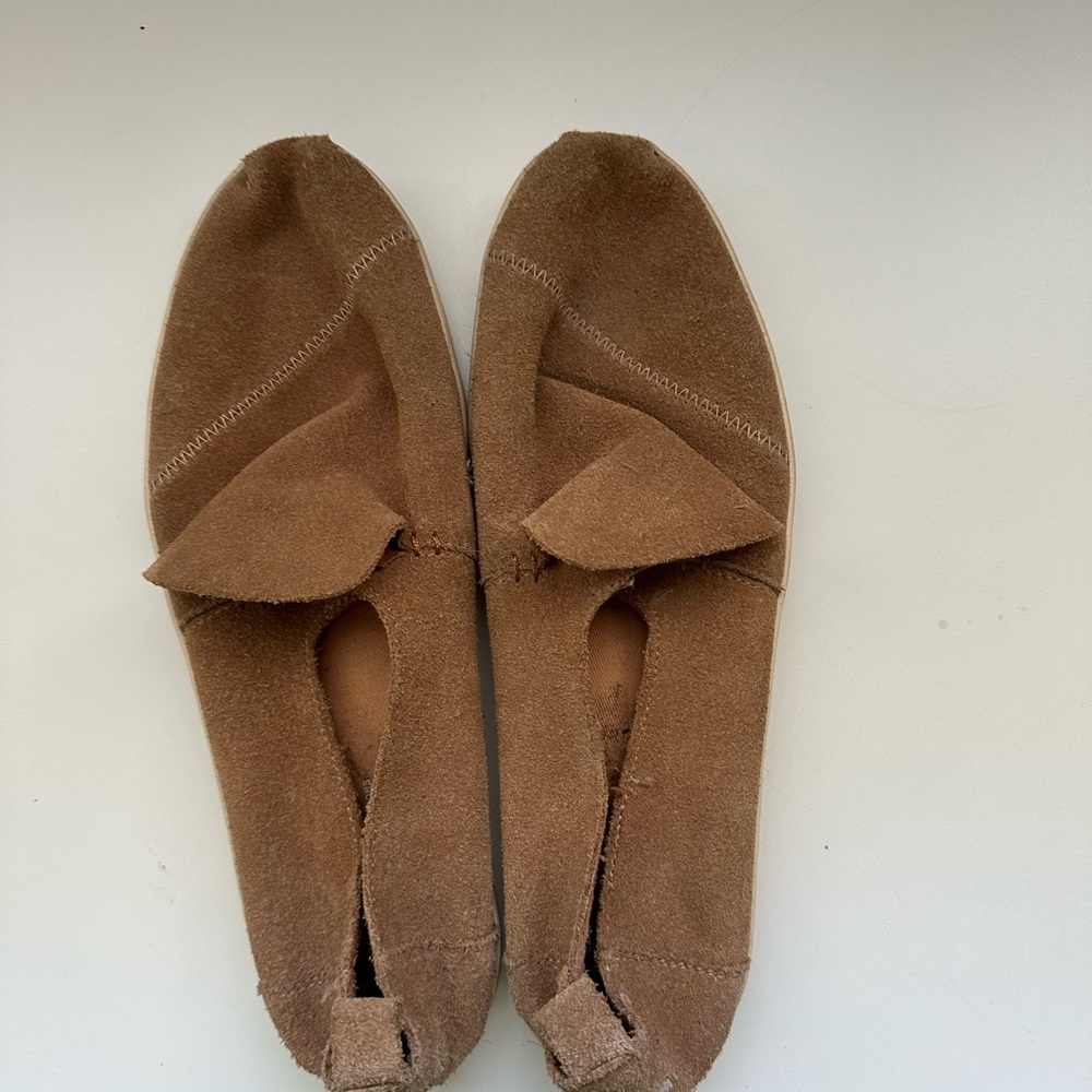 Tom's Brown Suede Women's Shoes